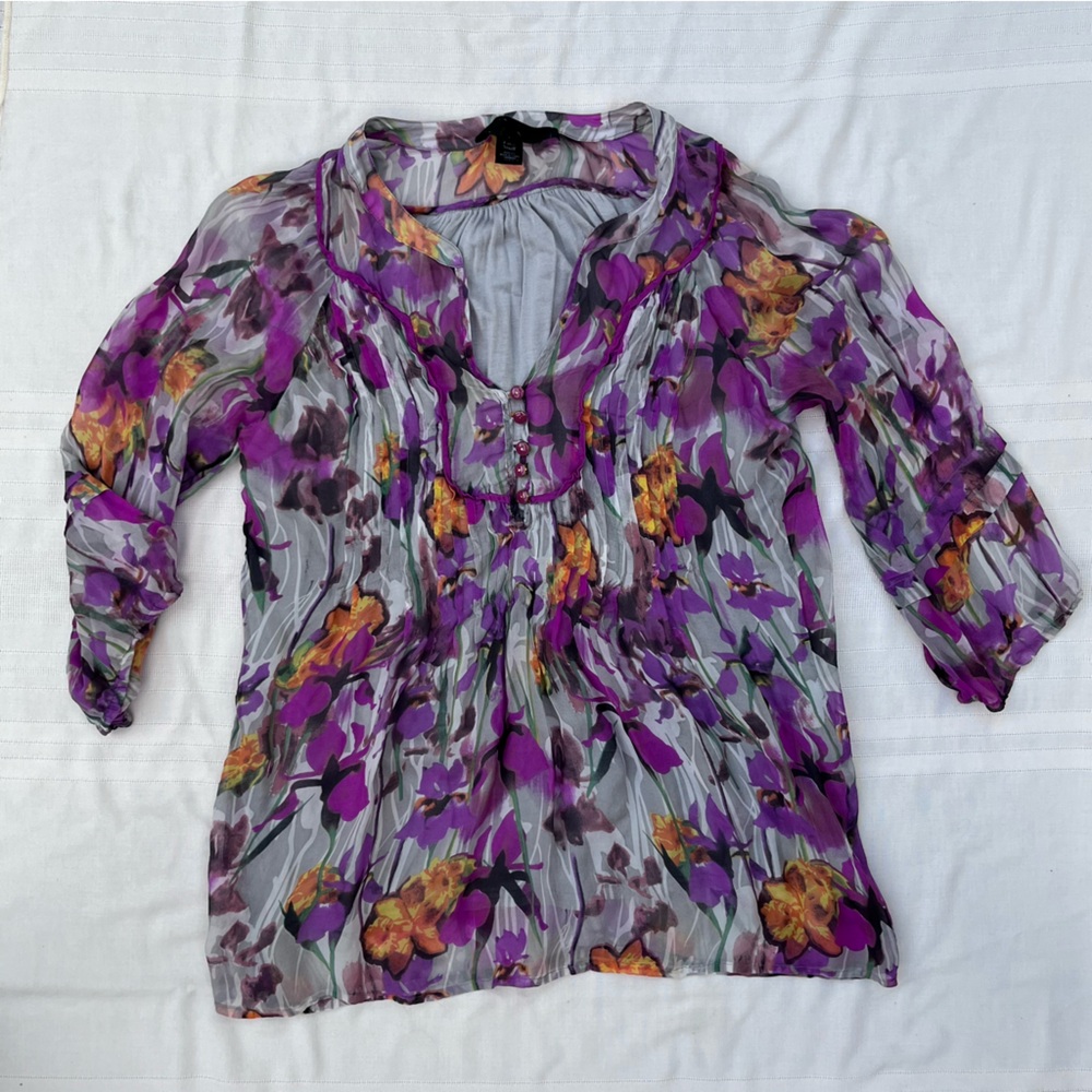 Ya da silk blouse XS